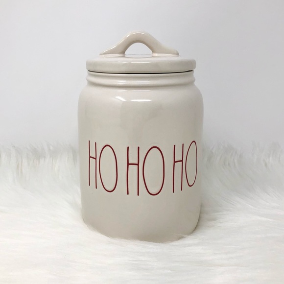 Rae Dunn Holiday Rae Dunn Small Christmas Holiday Canister Ho Ho Ho Poshmark